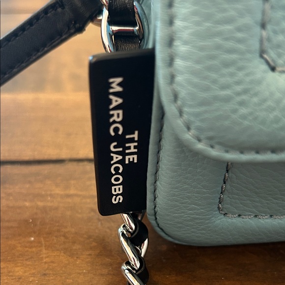 Marc Jacobs Teal Mini Flip Crossbody Bag with Chain Strap - Picture 2 of 8